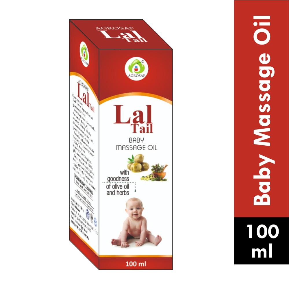 AGROSAF LAL TAIL - Shankhapushpi(37.04g),masha(9.88g),ratanjot(1.23g),karpura(0.925g),sarala Talla(1.85g),tila Tail