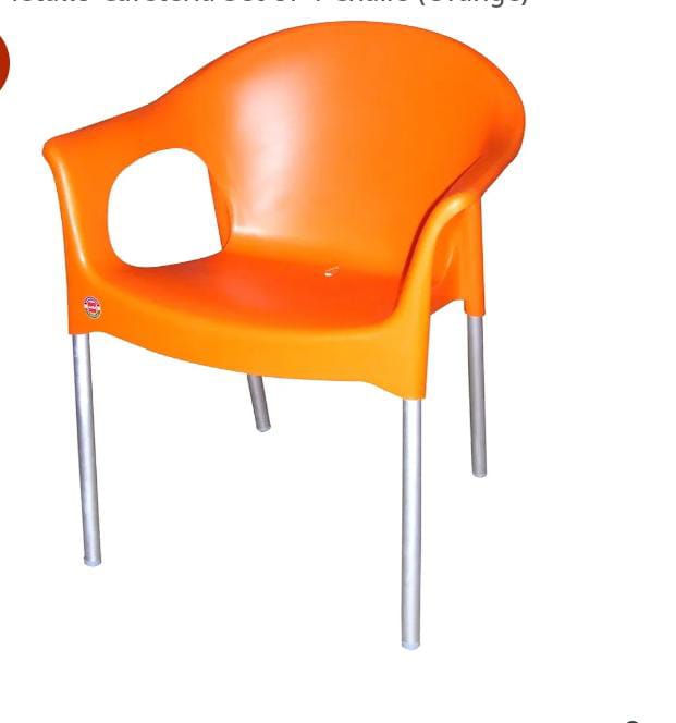 Cello Metallo Chair - Color: Orange
