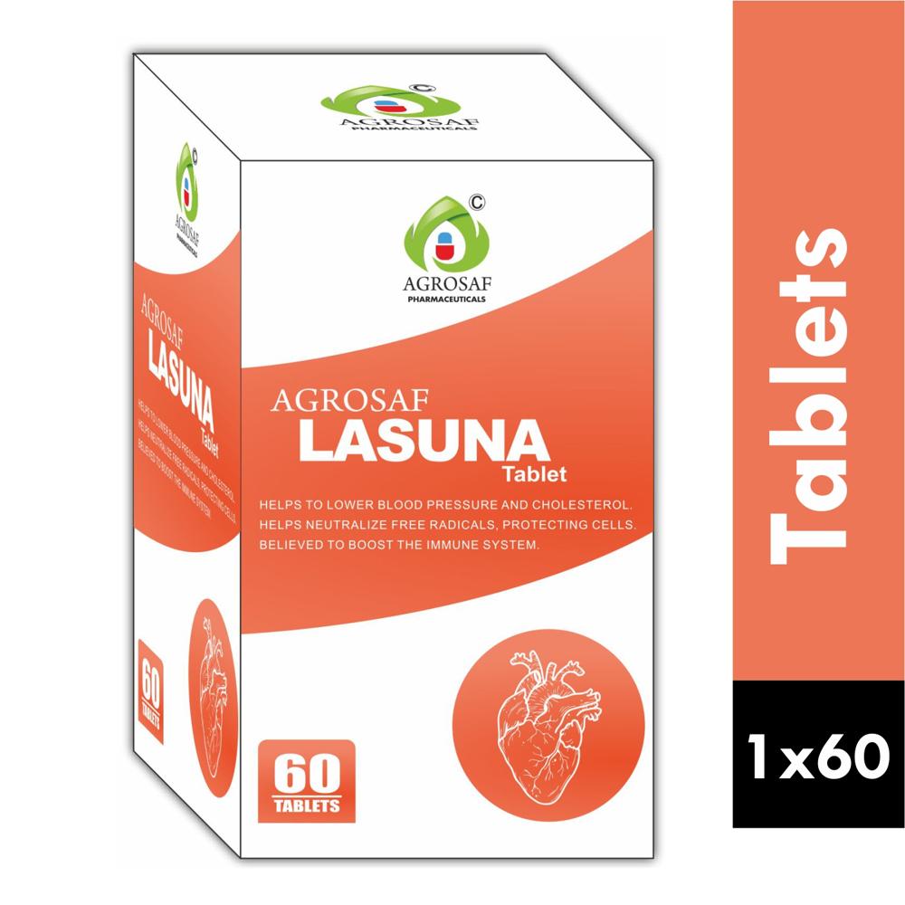 AGROSAF LASUNA TABLET - LASUNA (ALLIUM SATIVUM)BULB EXTRACT 250MG TABLET