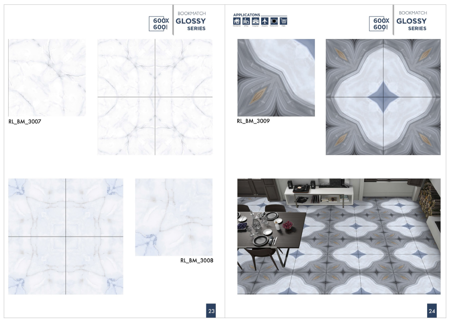 600 X 600 NANO CERAMIC WALL TILES