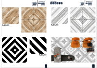 600 X 600 NANO CERAMIC WALL TILES