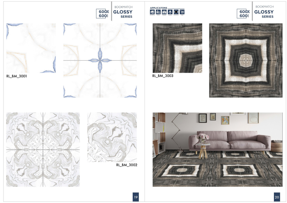 600 X 600 NANO CERAMIC WALL TILES