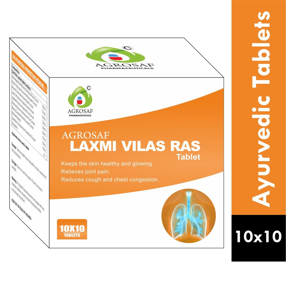 Agrosaf Laxmi Vilas Ras Tablet - Age Group: For Adults