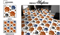 600 X 600 3D CERAMIC RECTIFIED PORCELAIN TILES