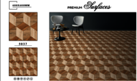600 X 600 3D CERAMIC RECTIFIED PORCELAIN TILES
