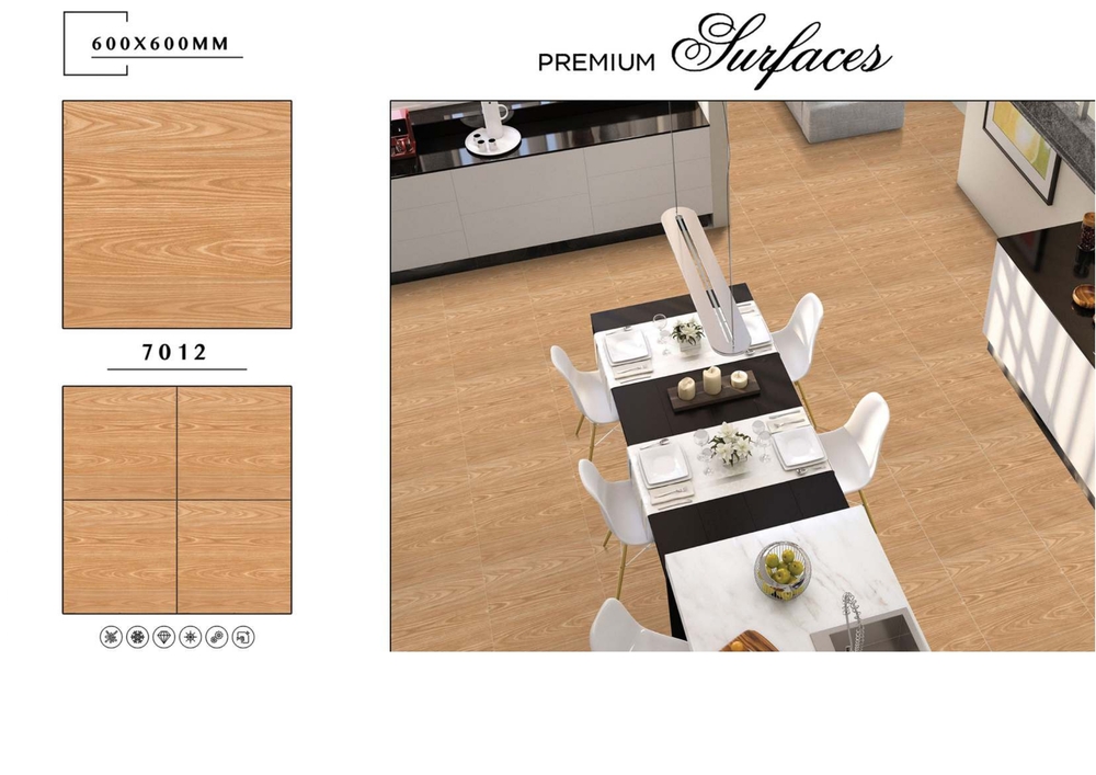 600 X 600 WOODEN CERAMIC FLOOR TILES