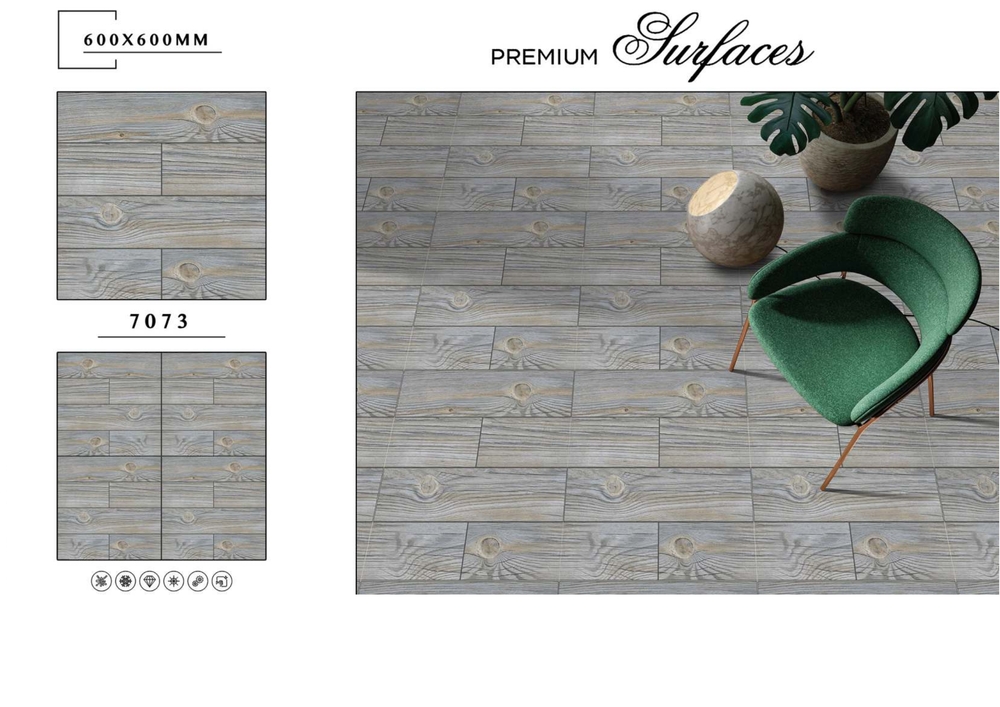 600 X 600 WOODEN CERAMIC FLOOR TILES