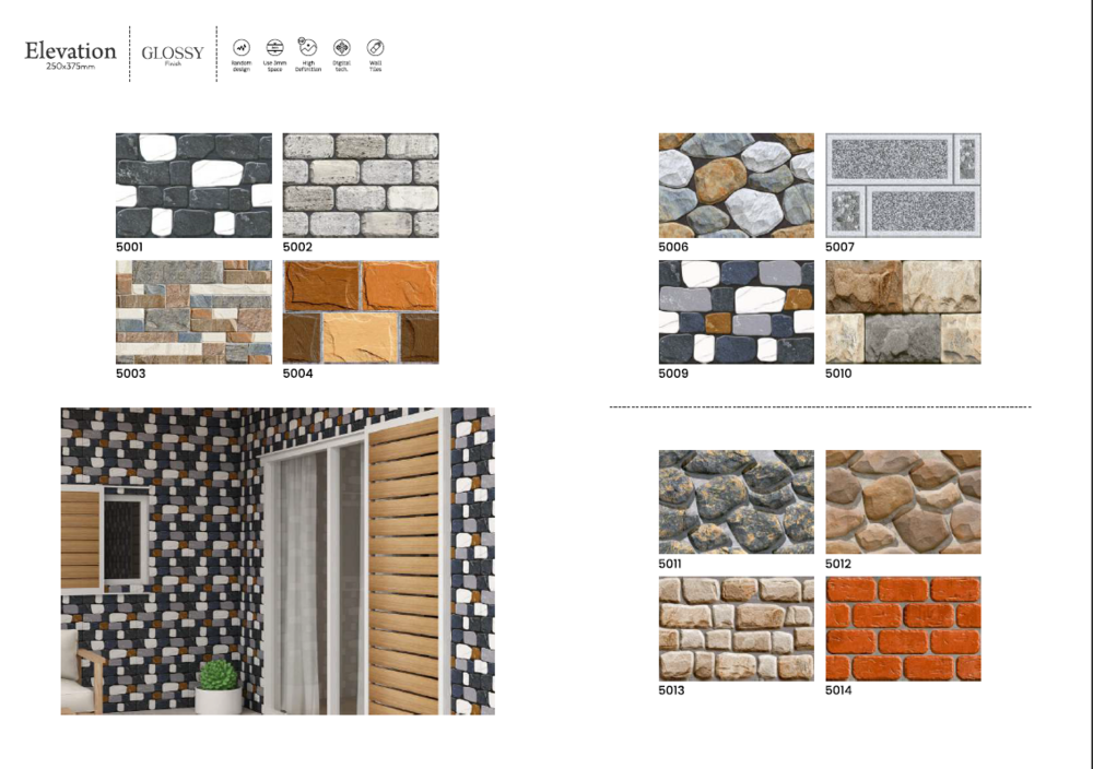 250 X 375 DESIGNER WALL TILES