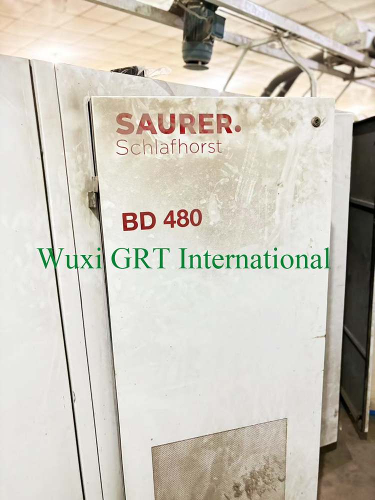 Saurer BD480, spinning machine
