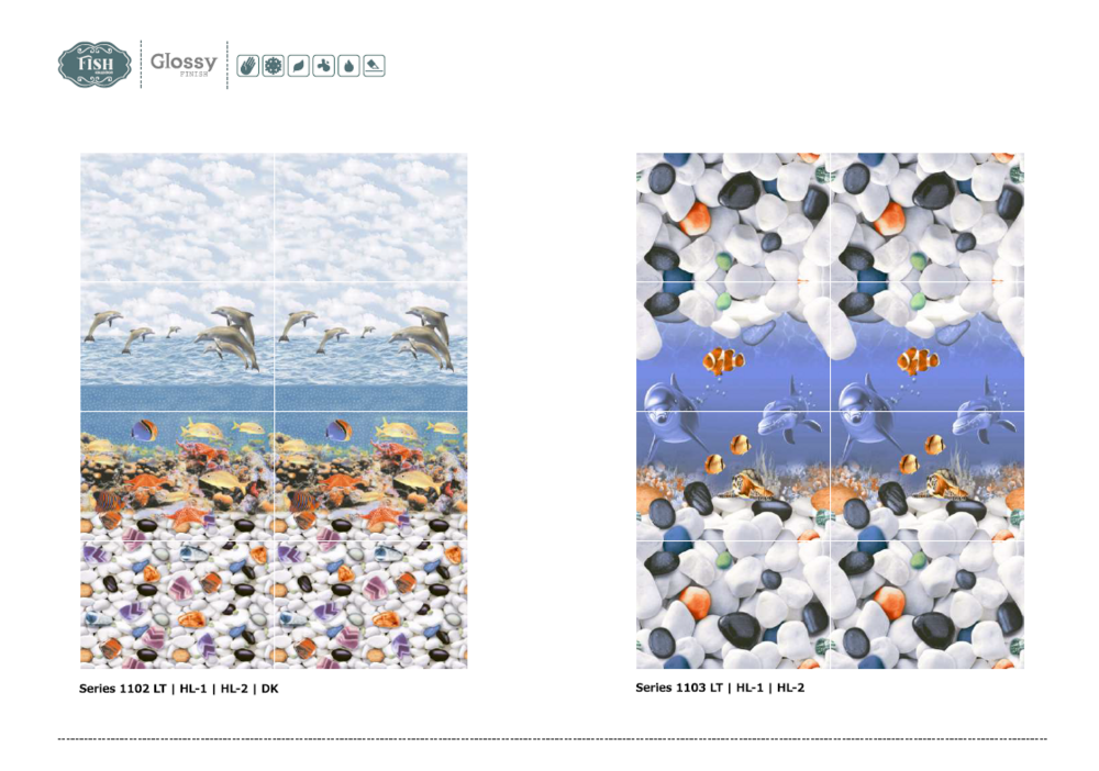 250 X 375 DESIGNER PORCELIAN WALL TILES