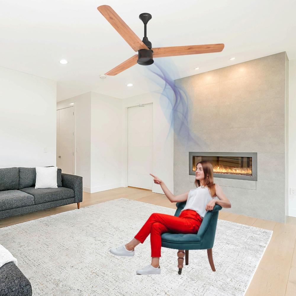 BLDC Wooden Ceiling Fan