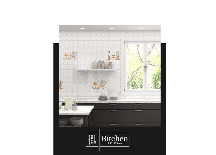 250 X 375 DESIGNER KITCHEN CERAMIC  TILES