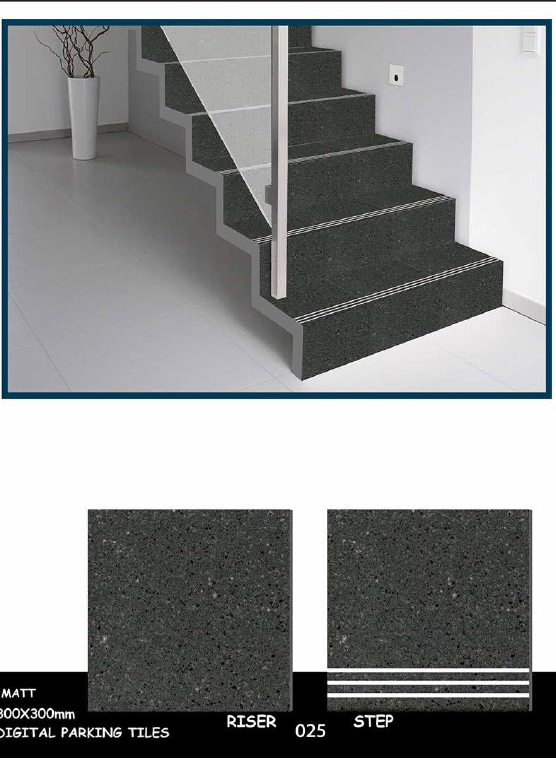 300 X 300 STAPE & RISER FLOOR TILES