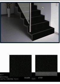 300 X 300 STAPE & RISER FLOOR TILES