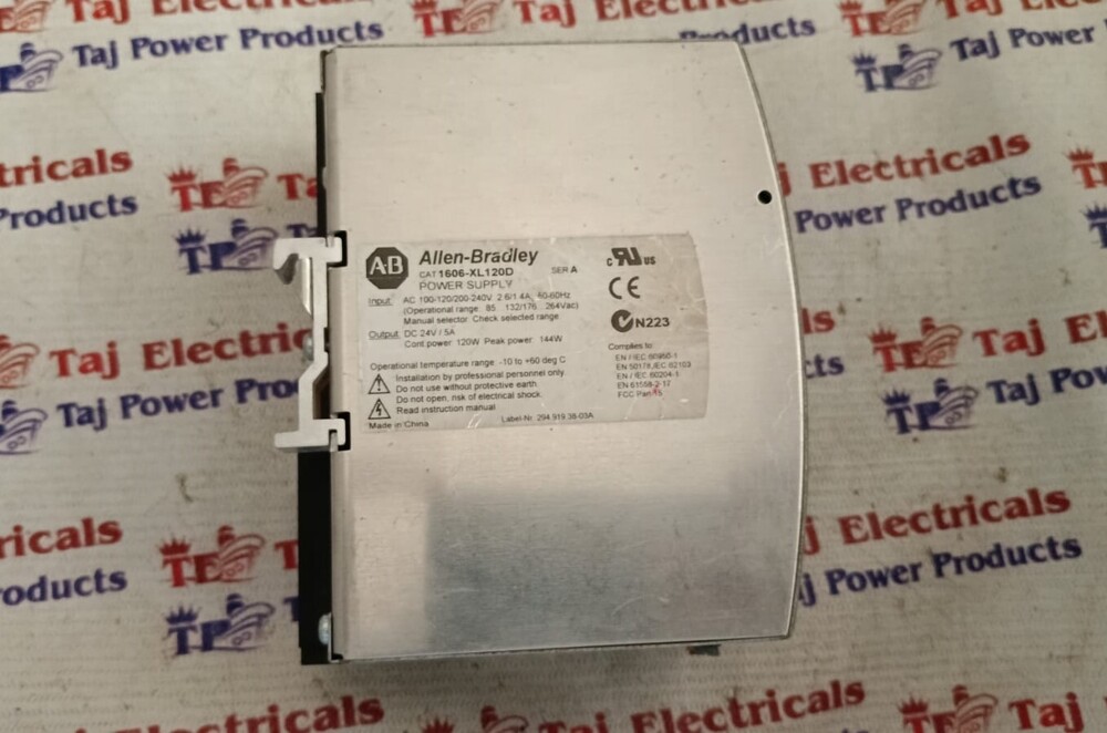 ALLEN BRADLEY 1606-XL120D POWER SUPPLY