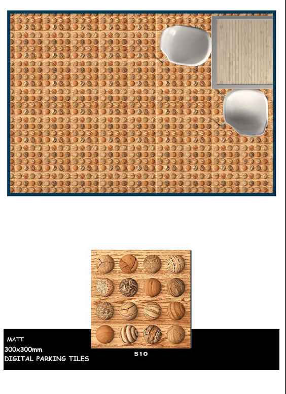 300 X 300 PARKING 3D FLOOR TILES
