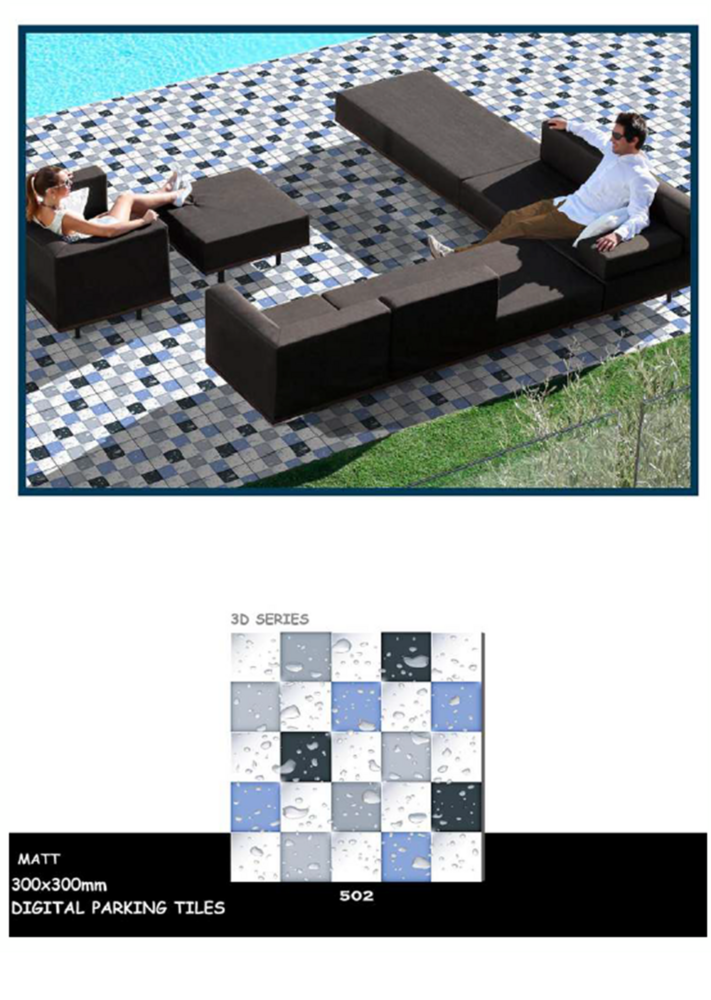 300 X 300 PARKING 3D FLOOR TILES