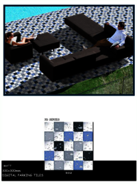 300 X 300 PARKING 3D FLOOR TILES