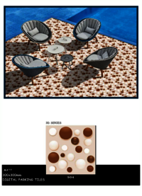 300 X 300 PARKING 3D FLOOR TILES