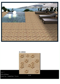 300 X 300 PARKING 3D FLOOR TILES