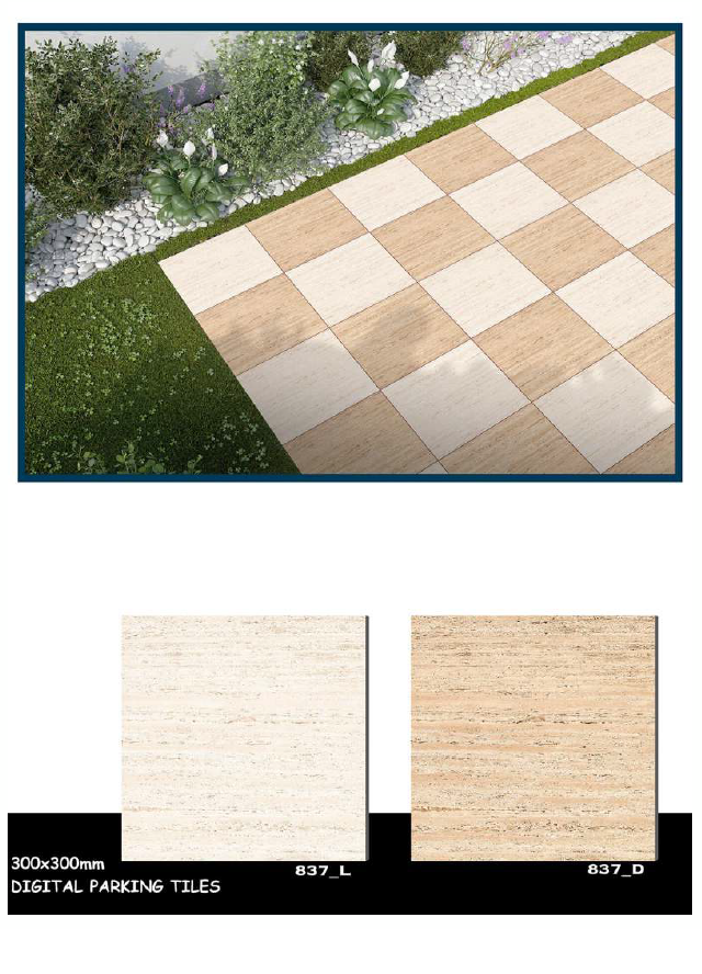 300 X 300 PARKING FLOOR TILES