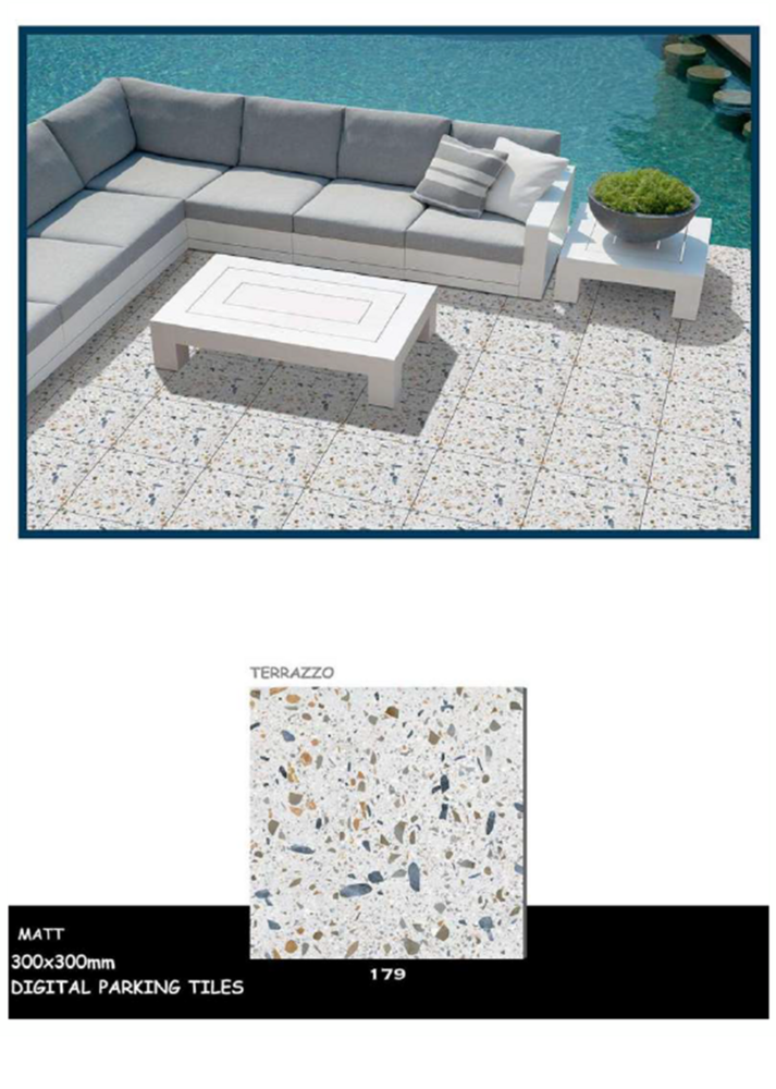 300 X 300 PARKING TERRACOZZO  FLOOR TILES
