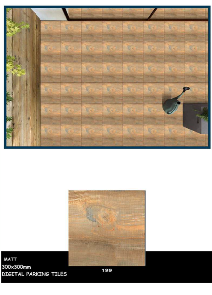 300 X 300 PARKING TERRACOZZO  FLOOR TILES