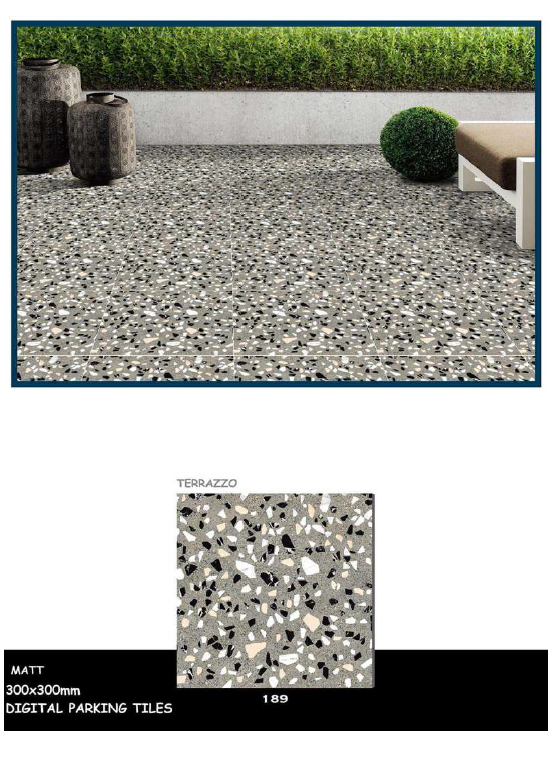 300 X 300 PARKING TERRACOZZO  FLOOR TILES