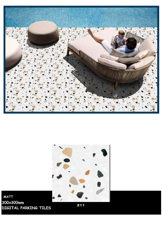 300 X 300 PARKING TERRACOZZO  FLOOR TILES