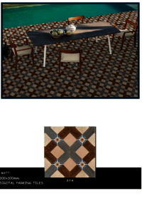 300 X 300 PARKING TERRACOZZO  FLOOR TILES