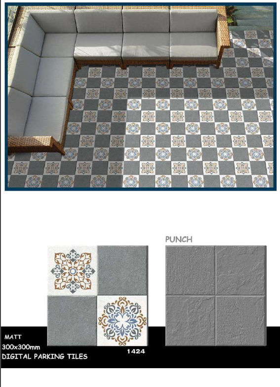 300 X 300 Porcelain Floor Tiles - Material: Ceramic