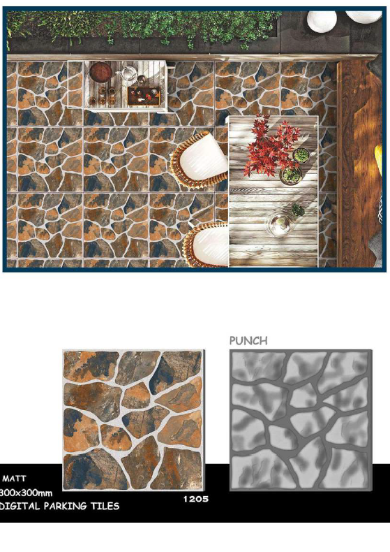 300 X 300 Porcelain Floor Tiles - Material: Ceramic