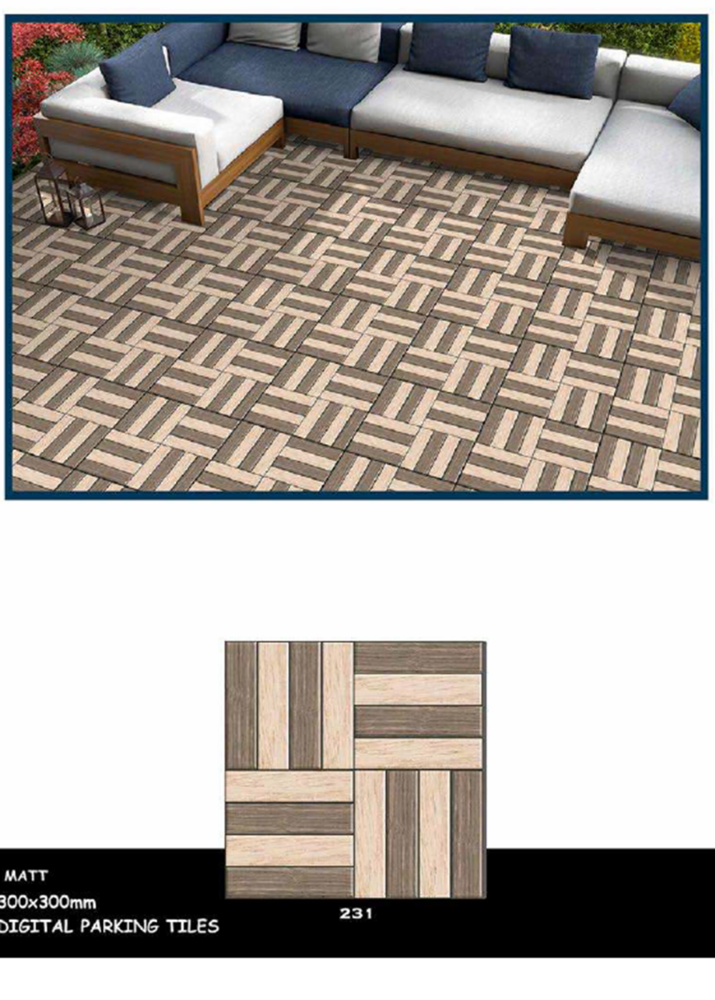300 X 300 OUTDOOR PORCELAIN FLOOR TILES