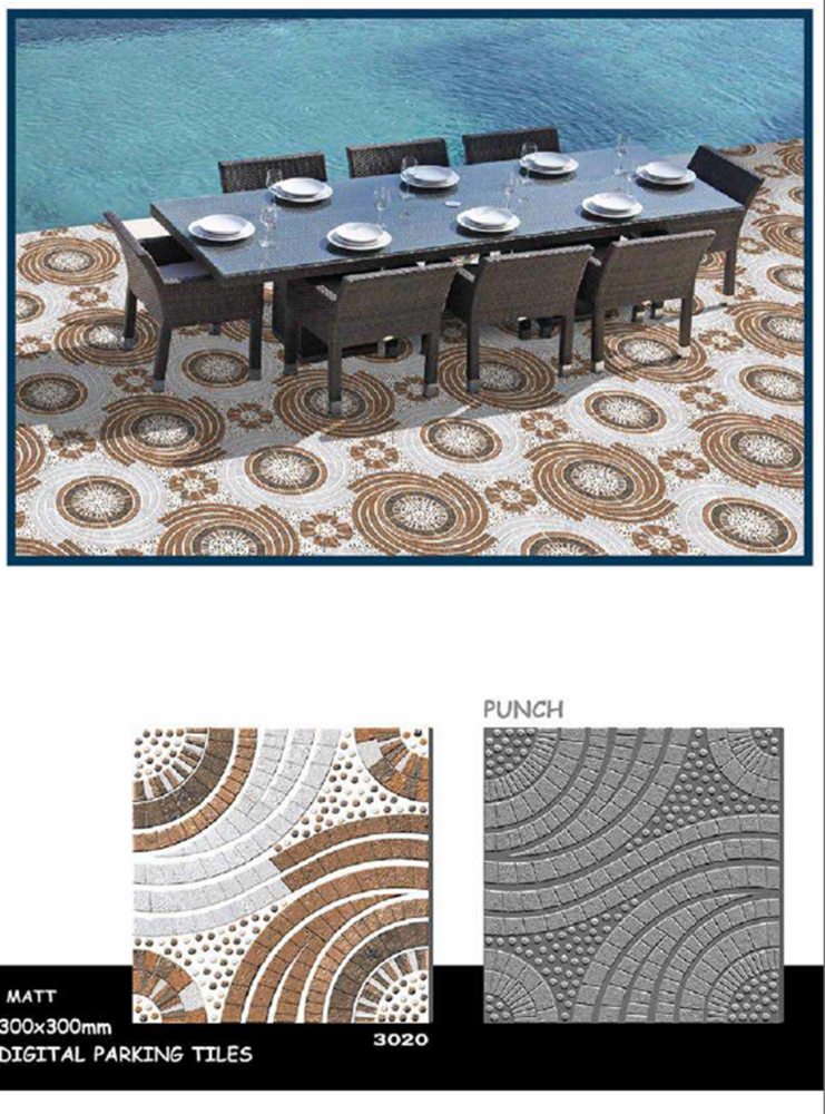 300 X 300 OUTDOOR PORCELAIN FLOOR TILES