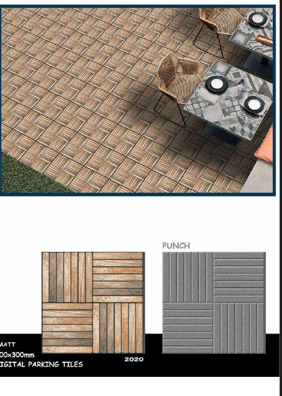 300 X 300 OUTDOOR PORCELAIN FLOOR TILES