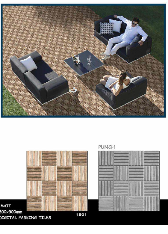 300 X 300 OUTDOOR PORCELAIN FLOOR TILES
