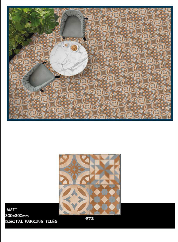 300 X 300 MOROCCAN FLOOR TILES