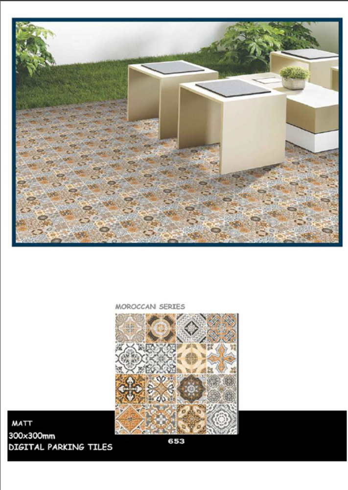 300 X 300 MOROCCAN FLOOR TILES