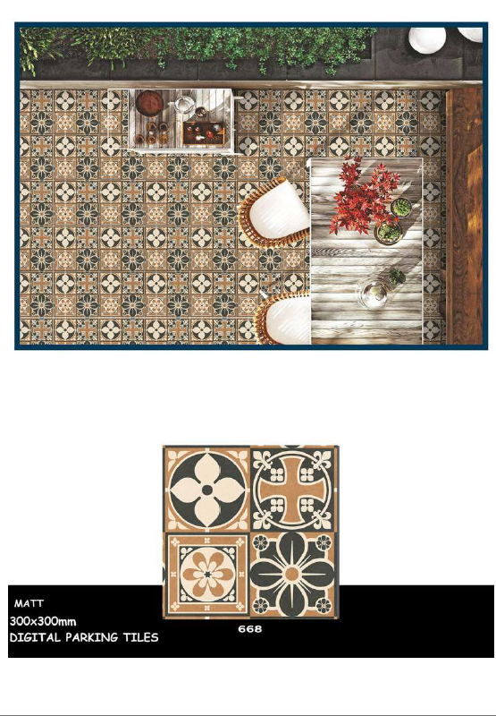300 X 300 MOROCCAN FLOOR TILES