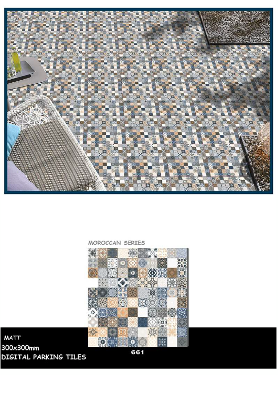 300 X 300 MOROCCAN FLOOR TILES