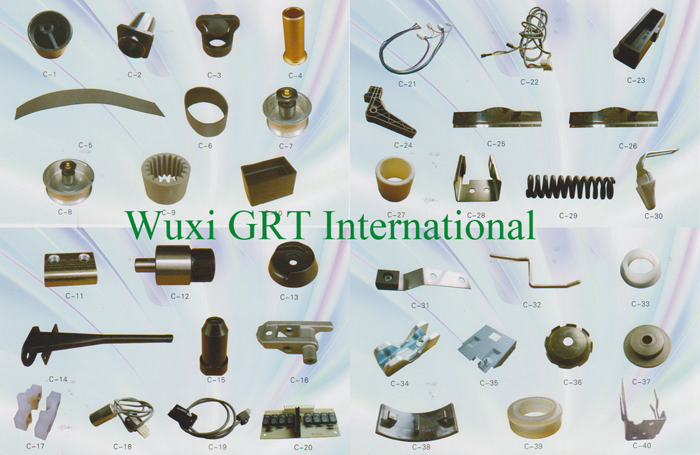 Spare parts for Saurer machine 1