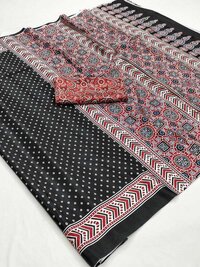 printed unique silk sarees