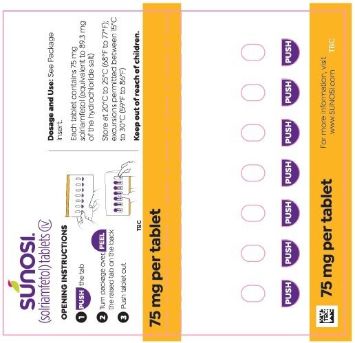 Sunosii 75mg टैबलेट