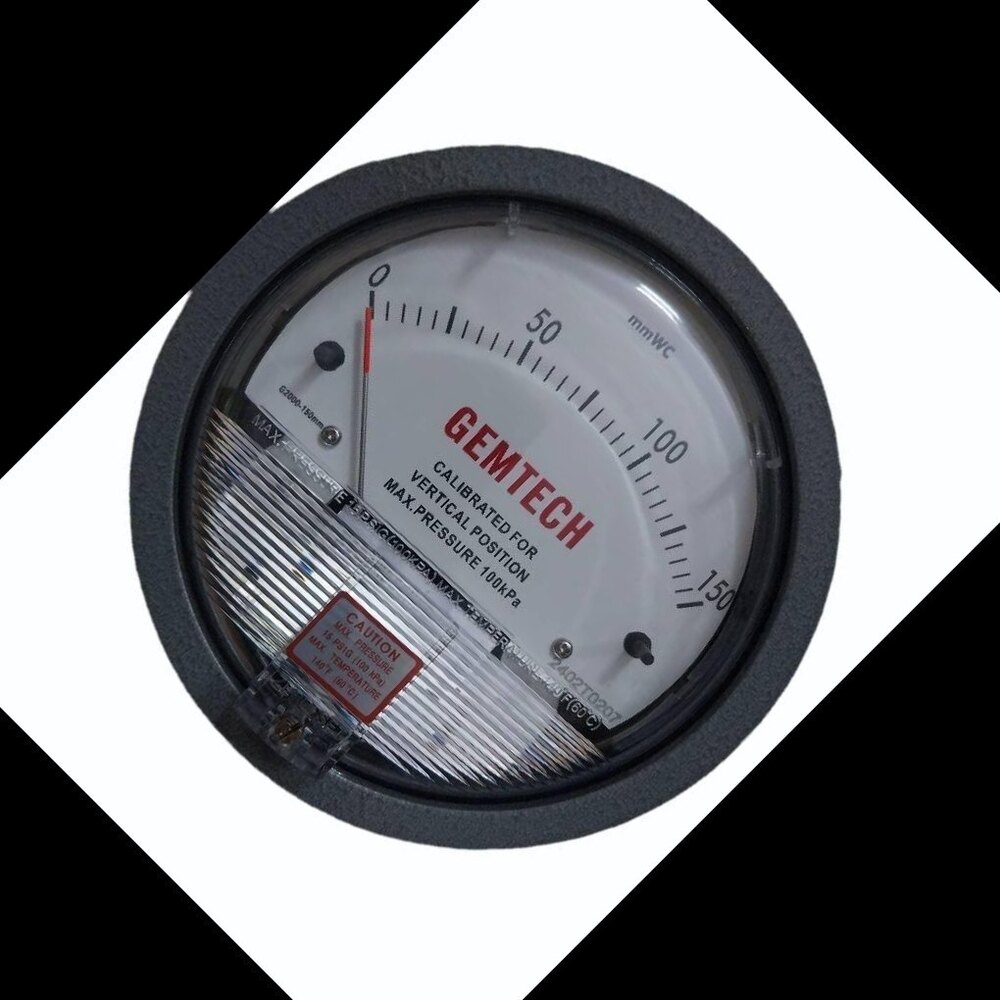 GEMTECH DIFFERENTIAL PRESSURE GAUGE IN Kunjabiharipura Industrial Area Rajasthan