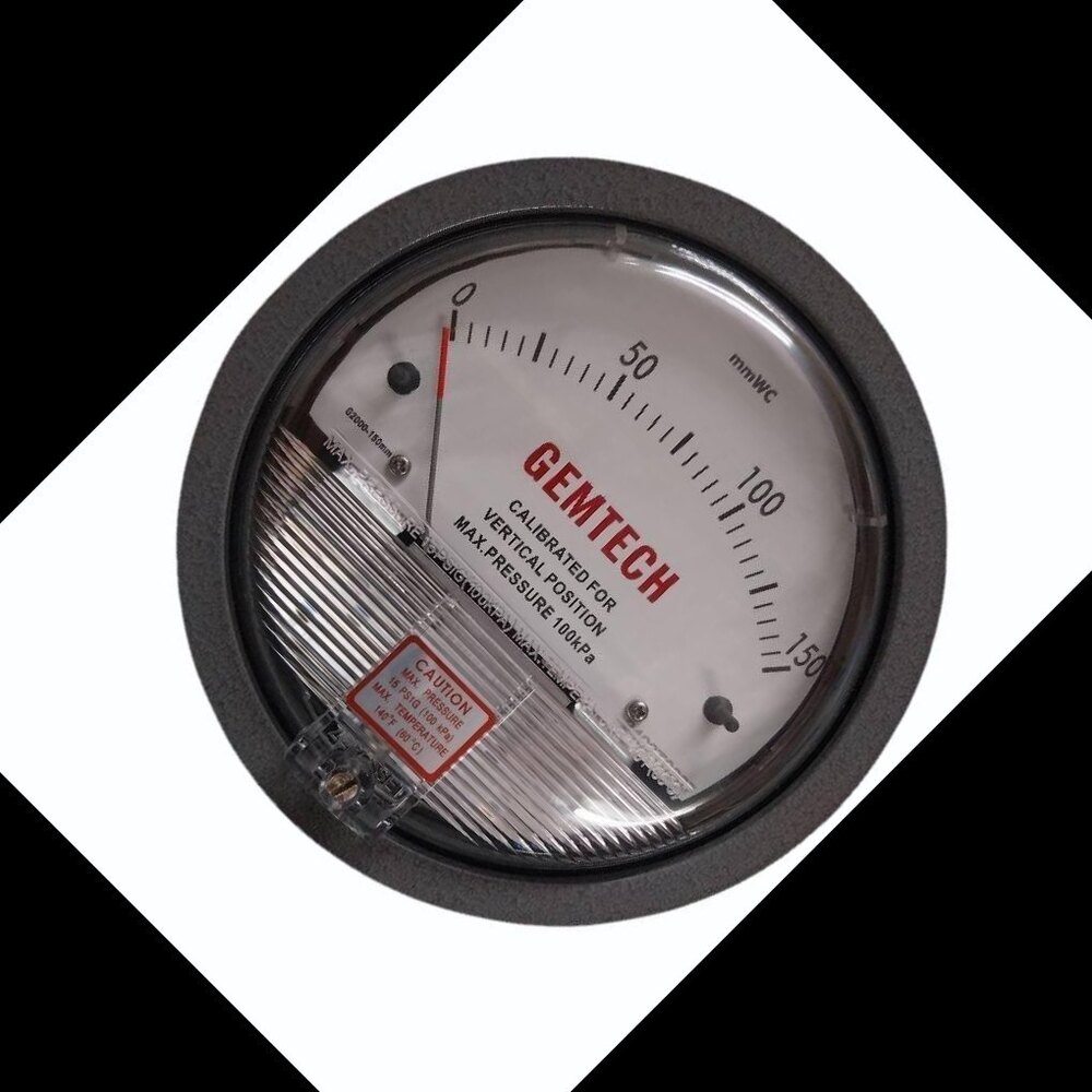 Gemtech Differential Pressure Gauge In Kunjabiharipura Industrial Area Rajasthan