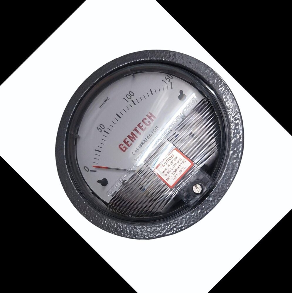 GEMTECH DIFFERENTIAL PRESSURE GAUGE IN Salarpur Industrial Area Rajasthan