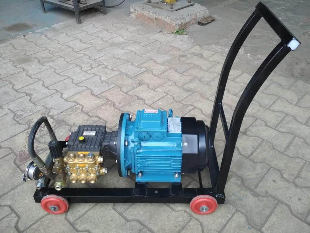 Motorised Hydraulic Test Pump - Color: Firoza Blue