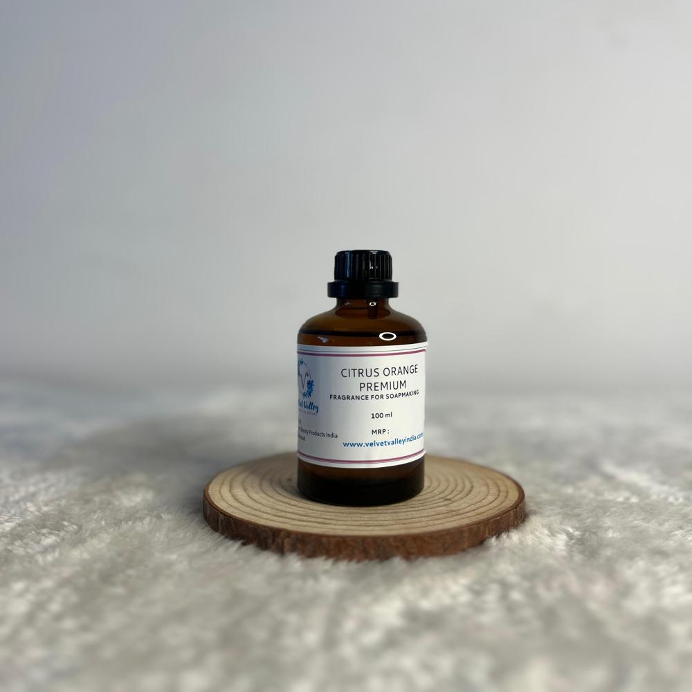 Citrus orange premium fragrance for soap making