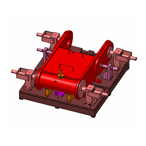 2100SJ Boom and Chassis Tack Welding Fixtures