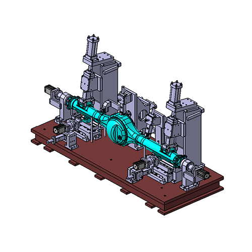 Rear Axel Tack Welding Fixture - Operating Voltage: 230-440 Volt (V)